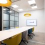 Rethink Events - Workplace Design | Flexible space - Meeting rooms 2 & 3 can be opened up into a single large meeting room | Interior Designers